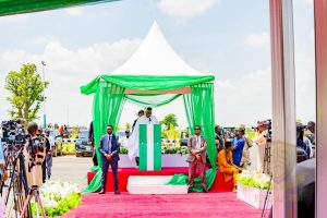 Eng Sambo at the Dala Inland Dry Port on Friday