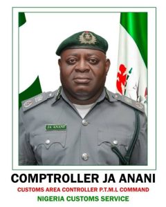 Customs Controller, PTML Command