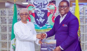 Managing Director of NPA, Dr Abubakar Dantsoho (left) and the CEO of ICNL, Mr. Omotayo Dada