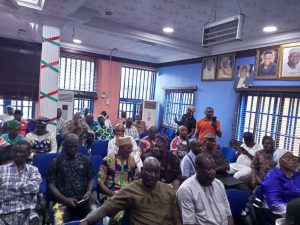 The Taiwo Afolabi conference hall of ANLCA filled to the brim with members
