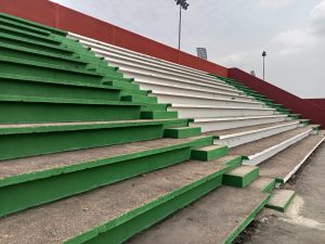 One of the newly resuscitated facilities at the National Stadium in Lagos which was hitherto abandoned for 25years and now renovated by Gov Babajide Sanwo-0lu in readiness for Eko NAFEST