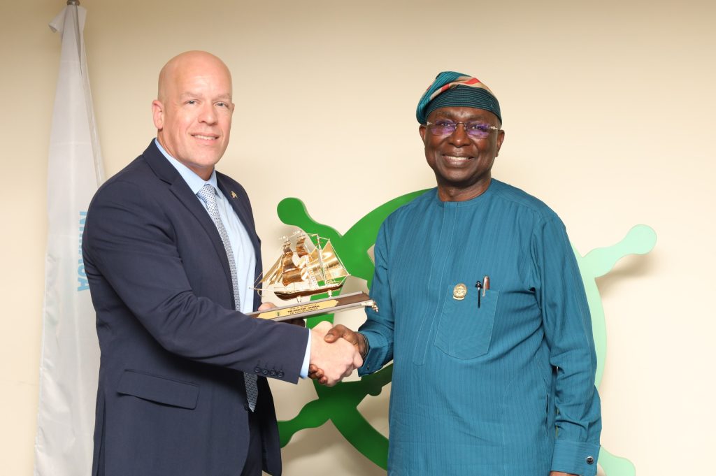 PHOTO 1 - USCG VISIT TO NIMASA