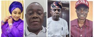 L-R: Hajia Bola Muse, Mr Dayo Azeez, Emeka Chukwumalu, and Tope Akindele
