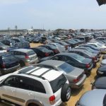 File image of imported vehicles